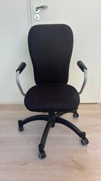 Ikea bureau stoel te koop, Huis en Inrichting, Bureaustoelen, Ophalen, Gebruikt, Zwart, Bureaustoel