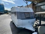 Hobby De Luxe 490 kmf 2025 BLACKLINE ACTIE!!!, Caravans en Kamperen, Caravans, Hobby, Dwars-stapelbed, Bedrijf, Treinzit
