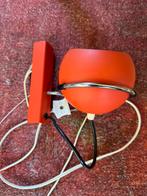 Oranje bollamp retro, Ophalen of Verzenden, Gebruikt
