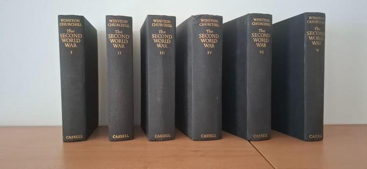 Winston Churchill The Second World War 6 delen 1949, Boeken, Oorlog en Militair, Gelezen, Algemeen, Tweede Wereldoorlog, Ophalen of Verzenden