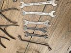 13 steeksleutels - 3 ringsleutels - Engelse maten (diverse), Ophalen of Verzenden, Gebruikt