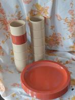 retro picknickbekers, Ophalen of Verzenden, Huis en Inrichting