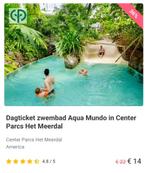 Aqua Mundo Meerdal tickets 3x geldig van 1 t/m 30 september, Drie personen of meer, Kortingsbon, Spa of Sauna