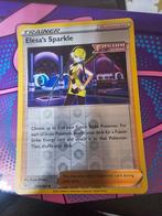 Pokémon kaart - Fusion Strike - Elesa's Spar 233/264 reverse, Ophalen of Verzenden, Nieuw, Losse kaart, Foil