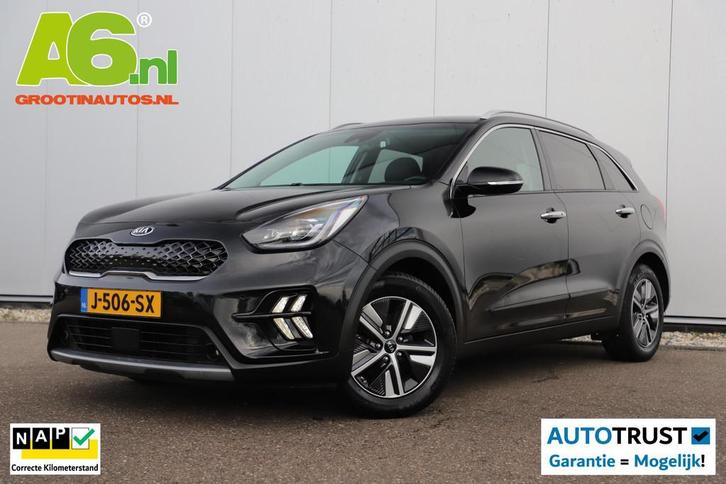 Kia Niro 1.6 GDi Hybrid DynamicPlusLine Leder Stuur & Stoelv, Auto's, Kia, Bedrijf, Te koop, Niro, ABS, Achteruitrijcamera, Adaptive Cruise Control