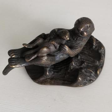 Beeld: Otter / Vogel op grasbol / Uil  - IJsvogel - Vogels beschikbaar voor biedingen