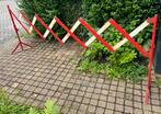 Metalen schaarhek harmonicahek afzethek dranghek, Doe-het-zelf en Verbouw, Metalen, Ophalen, Gebruikt, IJzer