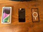 Apple iphone 14 met doos. Cover, protector en apple airpods, Telecommunicatie, Mobiele telefoons | Apple iPhone, 128 GB, Zwart