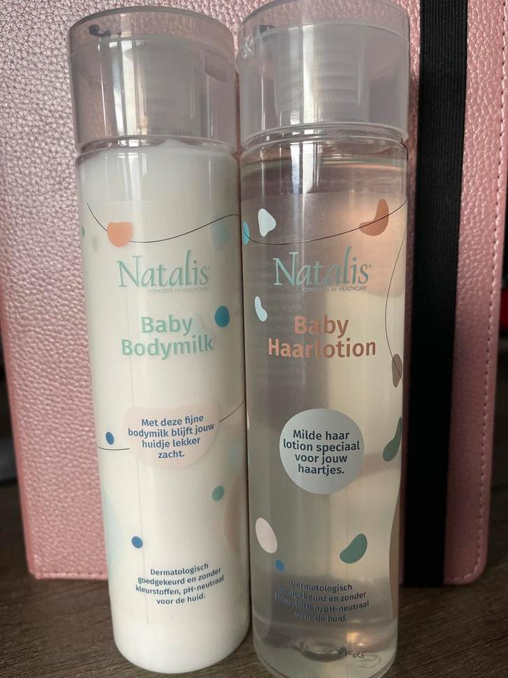Natalis Baby Bodylotion & Haarlotion Set, Kinderen en Baby's, Babyvoeding en Toebehoren, Zo goed als nieuw, Overige typen, Ophalen of Verzenden
