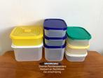 Tupperware Diverse Ruimtespaarders Vierkant en Rechthoek., Ophalen of Verzenden, Wit, Bus of Trommel