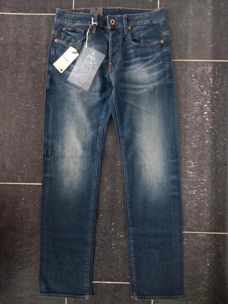G-star Raw Denim Jeans kleur blauw maat 28/32 splinternieuw!, Kleding | Heren, Spijkerbroeken en Jeans, Nieuw, Overige jeansmaten