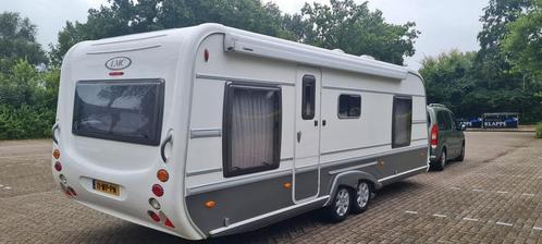 Zeer mooie LMC 610 Bouwjaar 2007 Model 2008 Mover Airco, Caravans en Kamperen, Caravans, Particulier, Rondzit, Airco, Douche, Gascomfoor
