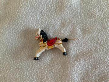 vintage kerstboom hanger paard  beschikbaar voor biedingen