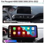 Peugeot 3008 5008 radio navigatie android 15 apple carplay, Ophalen, CarAudioExpert, Curieweg Spijkenisse, Nieuw