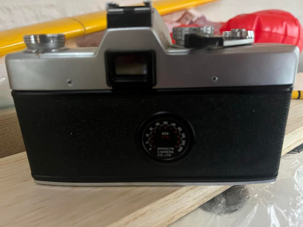 Minolta SRT100x Spiegelreflexcamera - Klassieker!, Audio, Tv en Foto, Fotocamera's Analoog, Ophalen of Verzenden, Gebruikt, Spiegelreflex