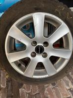 4 lichtmetalen velgen 15 inch met winterbanden, Auto-onderdelen, Ophalen, Gebruikt, 15 inch, Velg(en)