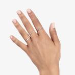 vanrycke medellin diamond paved pink gold ring | 51, Ophalen, Zo goed als nieuw, Met edelsteen, Goud