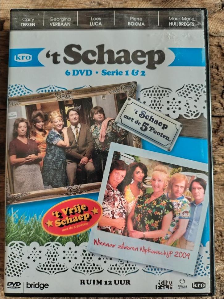 't Schaep met de 5 Pooten - Vrije Schaep met de 5 pooten, Cd's en Dvd's, Dvd's | Tv en Series, Zo goed als nieuw, Komedie, Boxset