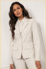 Studio Anneloes bright bonded blazer kit travelstof mt M, Ophalen of Verzenden, Zo goed als nieuw, Maat 38/40 (M), Jasje