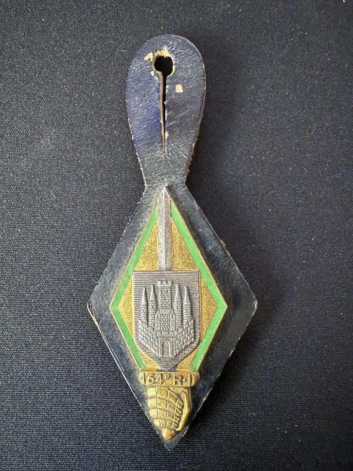 164e Regiment Insigne, Verzamelen, Militaria | Tweede Wereldoorlog, Landmacht, Lintje, Medaille of Wings, Ophalen of Verzenden