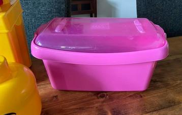 Lego opbergdoos roze beschikbaar voor biedingen