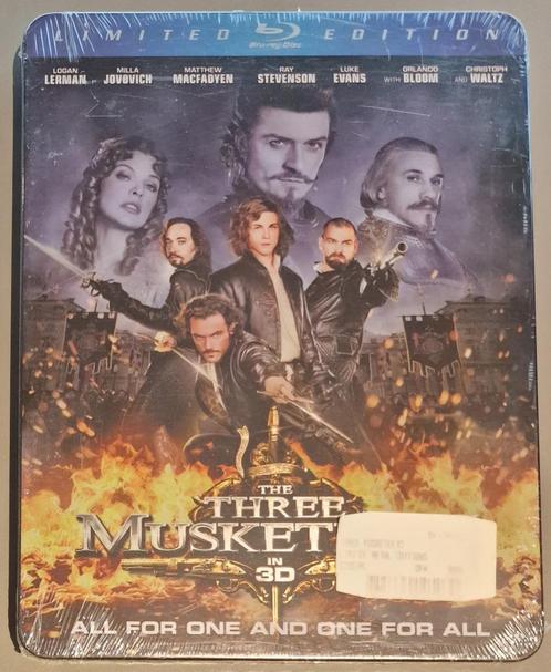 The Three Musketeers in 3D - nieuw - NL uitgave, Cd's en Dvd's, Blu-ray, Nieuw in verpakking, 3D, Verzenden