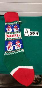 Kerstsok groot gebreid met verschillende motieven [a594], Diversen, Kerst, Ophalen of Verzenden, 'T Olde Gre-j, Info@toldegrej.nl