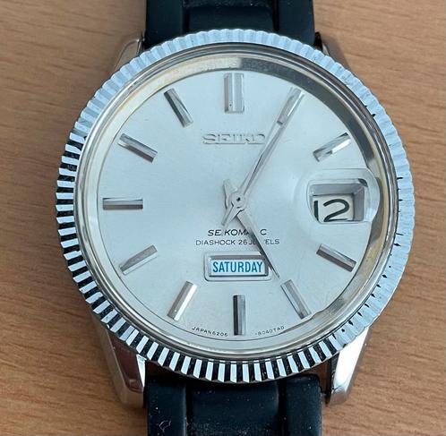 Seiko. ** Seikomatic **, Sieraden, Tassen en Uiterlijk, Horloges | Heren, Zo goed als nieuw, Polshorloge, Seiko, Staal, Kunststof