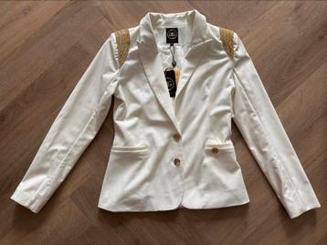 Nieue Glamorous blazer jasje crème/goud maat M beschikbaar voor biedingen