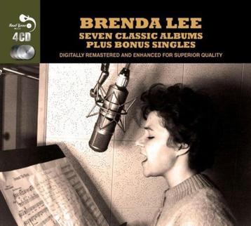 Brenda Lee - Seven Classic Albums + singles - 4 cd box beschikbaar voor biedingen