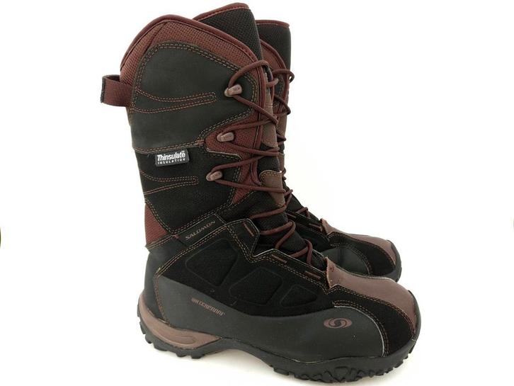 Salomon snowboots maat 40 2/3 sneeuwlaarzen sneeuwschoenen!, Kleding | Dames, Schoenen, Zo goed als nieuw, Snowboots, Bruin, Ophalen of Verzenden