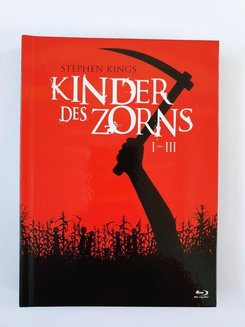 Children of the Corn Trilogy (3 disc Mediabook), Cd's en Dvd's, Blu-ray, Horror, Ophalen of Verzenden