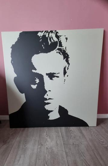 Legendarische JAMES DEAN Canvasdoek - INFO ZIE ADVERTENTIE  beschikbaar voor biedingen