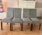 4 grey Dinning chair /stoelen - in a very good condition, Huis en Inrichting, Stoelen, Ophalen, Zo goed als nieuw, Grijs, Vier
