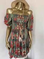 Ibiza/festival style zomer jurkje kan off-shoulder, Kleding | Dames, Jurken, Maat 38/40 (M), Nieuw, Ophalen of Verzenden, Anisa