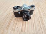 Vintage camera Praktica spiegelreflex met 50mm lens. P-draad, Ophalen, Gebruikt, Spiegelreflex, Overige Merken