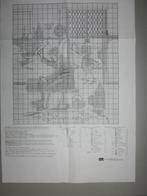 Lanarte origineel groot borduur telpatroon "de koperslager", Ophalen of Verzenden, Nieuw, Handborduren, Patroon