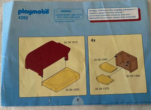Playmobil 4282 Grote Woonkamer, Kinderen en Baby's, Speelgoed | Playmobil, Zo goed als nieuw, Complete set, Ophalen of Verzenden