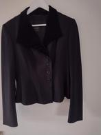 Zwarte Pauw Amsterdam Blazer met Velours - Maat 3, Kleding | Dames, Jasjes, Kostuums en Pakken, Zwart, Ophalen of Verzenden, Jasje