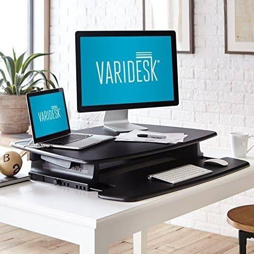 Sit Stand Desk, Ophalen, In hoogte verstelbaar, Zo goed als nieuw, Zit-sta bureau
