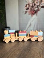 Little dutch houten blokken trein, Ophalen, Gebruikt