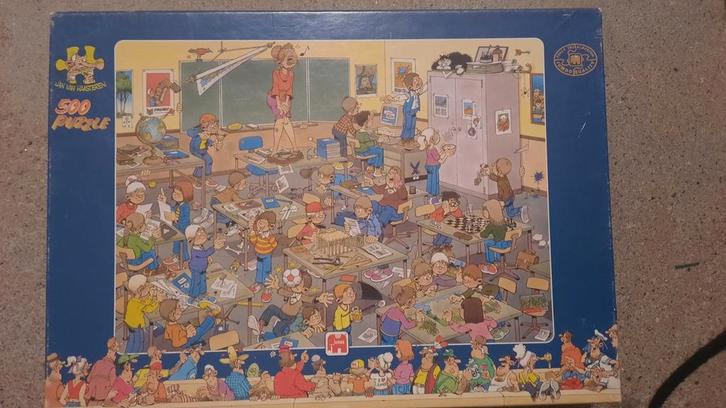 Jumbo Jan van Haasteren Puzzel - 500 stukjes, Hobby en Vrije tijd, Denksport en Puzzels, Gebruikt, Legpuzzel, 500 t/m 1500 stukjes