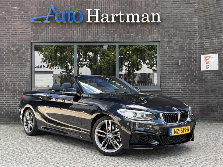 BMW 2-serie Cabrio 218i High Executive M Sport Leder | Keyle, Auto's, BMW, Bedrijf, Te koop, 2-Serie, ABS, Adaptieve lichten, Airbags
