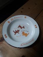 Oud emaille reclame bord Molenaars Kindermeel, Ophalen of Verzenden, Gebruikt, Reclamebord