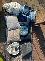 Decoratie, plantenpotten groen/blauw/goud/wit, sinterklaas, Ophalen of Verzenden, Zo goed als nieuw