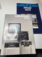 Grundig Revue 80/81 en 1986. , Overige merken, Gebruikt, Ophalen of Verzenden, Minder dan 60 watt