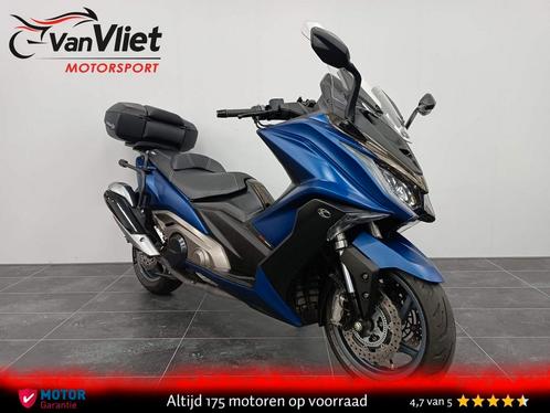 Zeer Mooie Kymco AK 550 Super Touring Mat Blauw (bj 2020), Motoren, Motoren | Overige merken, Bedrijf, Scooter