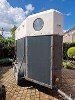 Trailer Blomert 1,5 paards trailer grijs, Ophalen, Gebruikt, Hout, 1½-paards trailer