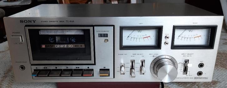 Sony TC-K4A stereo cassettedeck, Audio, Tv en Foto, Cassettedecks, Enkel, Sony, Ophalen of Verzenden