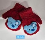 Nieuwe gebreide kinderhandschoenen / Wantjes met Dieren., Maat 50, Nieuw, Muts, Verzenden